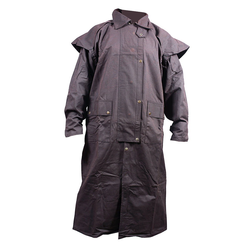 HILASON Outerwear Full Length Lightweight Waterproof Oilskin