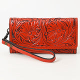 American Darling Clutch Hand Tooled Genuine Leather women bag western handbag purse