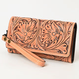 American Darling Clutch Hand Tooled Genuine Leather women bag western handbag purse