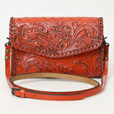 American Darling Wallet Hand Tooled Genuine Leather women bag western handbag purse