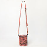 American Darling Cell Phone Holder Hand Tooled Genuine Leather women bag western handbag purse