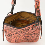 American Darling Cross Body Hand Tooled Genuine Leather women bag western handbag purse