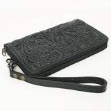 American Darling Clutch Hand Tooled Genuine Leather women bag western handbag purse