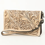 American Darling Clutch Hand Tooled Genuine Leather women bag western handbag purse