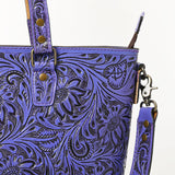 American Darling Tote Hand Tooled Genuine Leather women bag western handbag purse