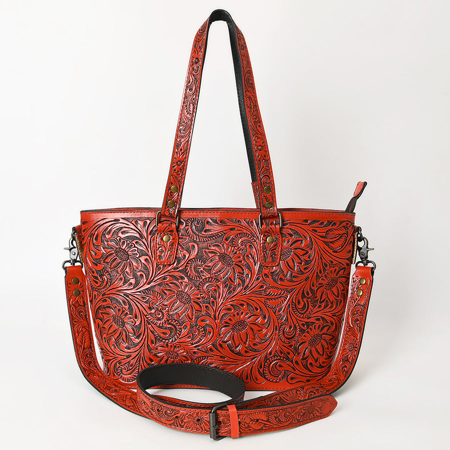American Darling Tote Hand Tooled Genuine Leather Western Women Bag Handbag Purse | Travel Bags College Casual