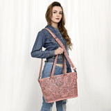 American Darling Tote Hand Tooled Genuine Leather women bag western handbag purse