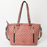 American Darling Tote Hand Tooled Genuine Leather women bag western