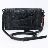 American Darling Clutch Hand Tooled Genuine Leather Women Bag Western Handbag Purse