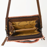 American Darling Clutch Beautifully Hand Tooled Genuine Leather women bag western handbag purse