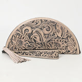 American Darling Clutch Hand Tooled Genuine Leather Women Bag Western Handbag Purse