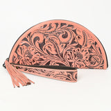 American Darling Clutch Hand Tooled Genuine Leather Women Bag Western Handbag Purse