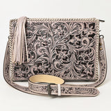 American Darling Hand Tooled Genuine Leather Women Bag Western Handbag Purse
