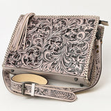 American Darling Hand Tooled Genuine Leather Women Bag Western Handbag Purse