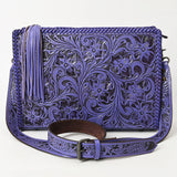 American Darling Hand Tooled Genuine Leather Women Bag Western Handbag Purse