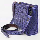 American Darling Hand Tooled Genuine Leather Women Bag Western Handbag Purse