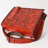 American Darling Hand Tooled Genuine Leather Women Bag Western Handbag Purse