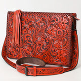 American Darling Hand Tooled Genuine Leather Women Bag Western Handbag Purse