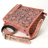 American Darling Hand Tooled Genuine Leather Women Bag Western Handbag Purse