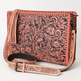 American Darling Hand Tooled Genuine Leather Women Bag Western Handbag Purse