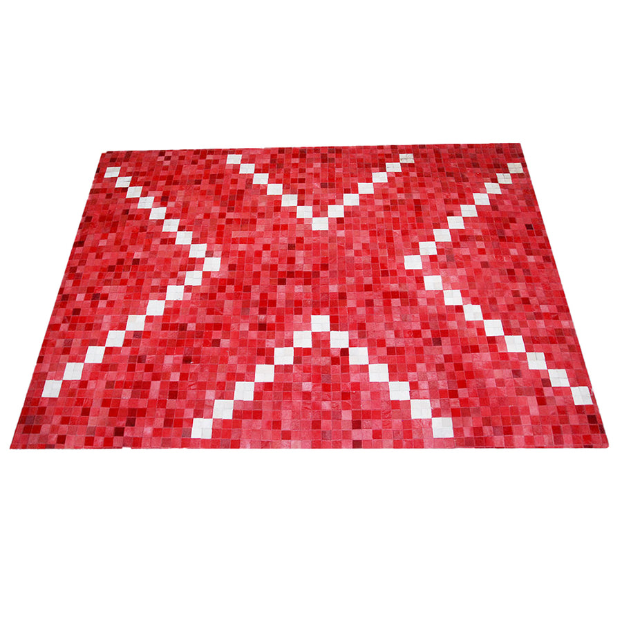 Hilason Western Style Heavy Duty Home Decorated Indoor Leather Rugs Carpet