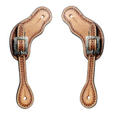 Bar H Equine W. Leather Spurs Straps for Adults Men Womens Spur Straps by Hilason – Cowboy and equestrian accessories