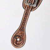 Bar H Equine Leather Spurs Straps for Adults Western Womens Spur Horse Riding Barrel Racing Show and Rodeo Strap Adult Women