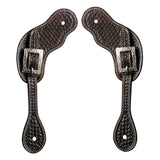 Bar H Equine W. Leather Spurs Straps for Adults Men Womens Spur Straps by Hilason – Cowboy and equestrian accessories