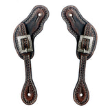 Bar H Equine W. Leather Spurs Straps for Adults Men Womens Spur Straps by Hilason – Cowboy and equestrian accessories
