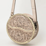 American Darling Canteen Hand Tooled Genuine Leather Women Bag Western Handbag Purse