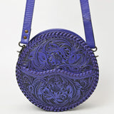 American Darling Canteen Hand Tooled Genuine Leather Women Bag Western Handbag Purse