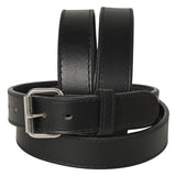 American Tanner Western Genuine Heavy-Duty Full Grain Leather Hand Crafted Unisex Holster Belt Men Women CCW Black