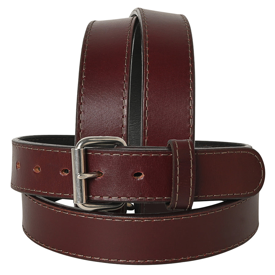 American Tanner Western Grain Leather Unisex Holster Belt Men Women Brown - Uhorse