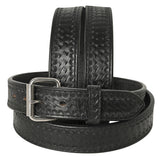 American Tanner Western Genuine Heavy-Duty Full Grain Leather Hand Crafted Unisex Holster Belt Men Women CCW Black