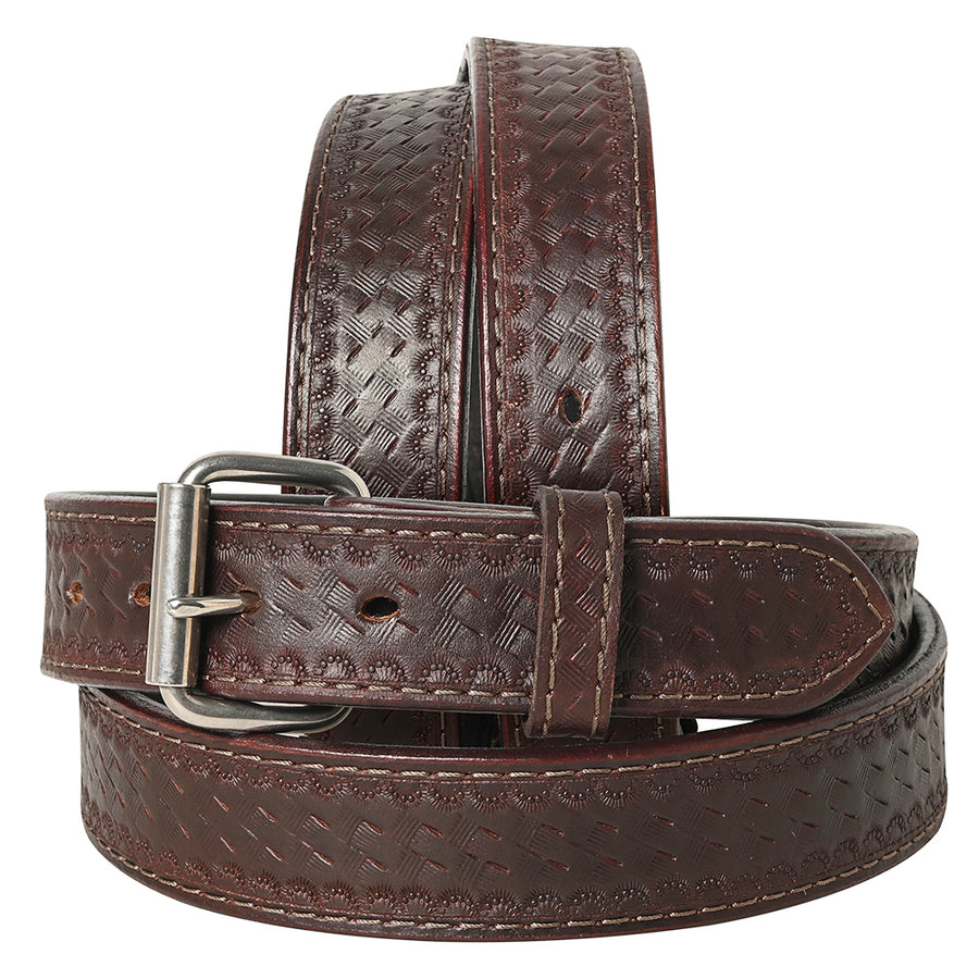 American Tanner Western Grain Leather Unisex Holster Belt Men Women Brown - Uhorse