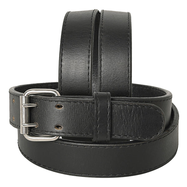 American Tanner Western Grain Leather Unisex Holster Belt Men Women Black - Uhorse