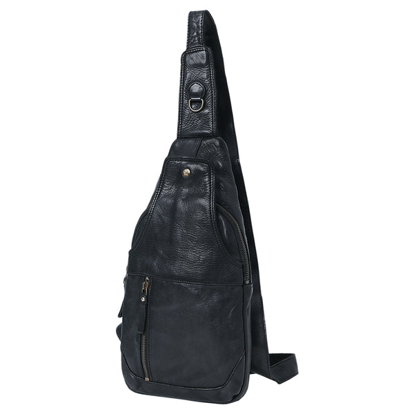 Full Grain Leather Sling Bag - SWC202 by Hilason – Cowboy and equestrian accessories