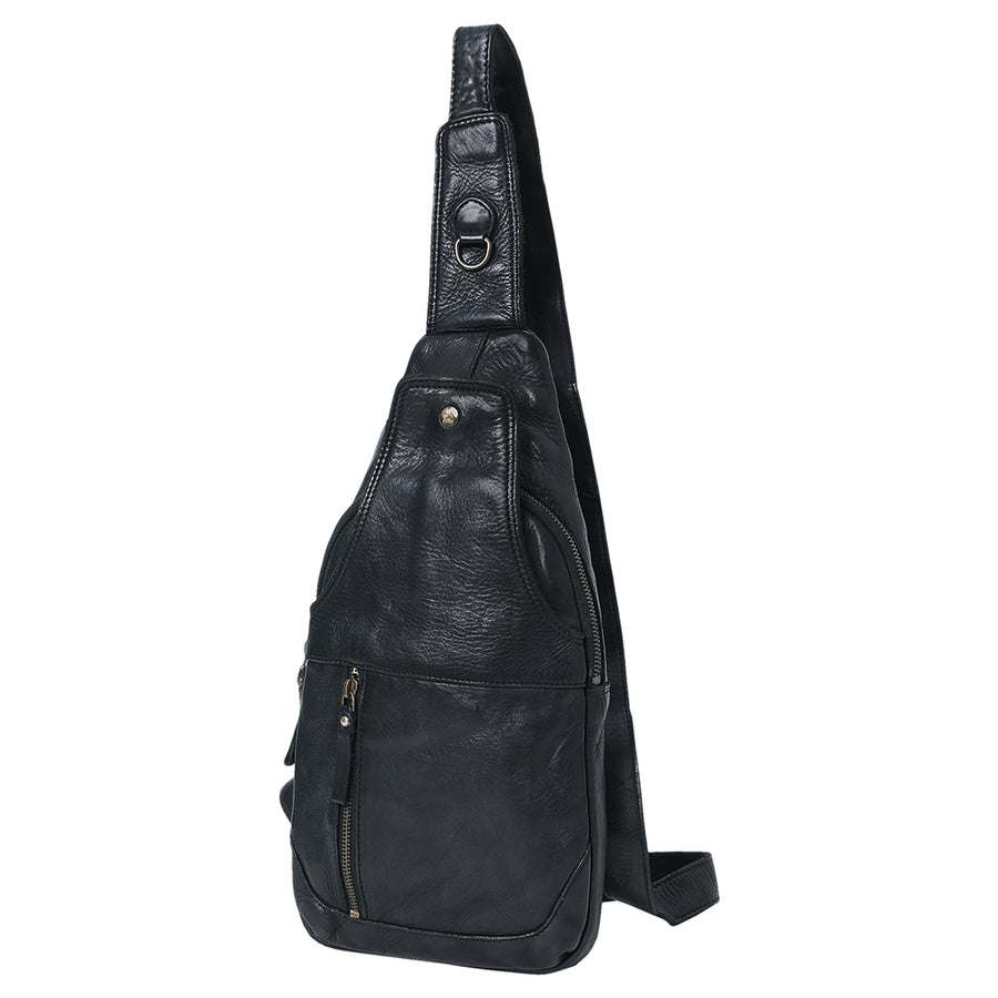 Full Grain Leather Sling Bag - SWC202 by Hilason – Cowboy and equestrian accessories