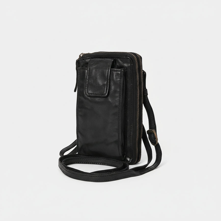 Spaghetti W. Swc213Blk Sling Vintage Handmade Drum Dyed Genuine by Hilason – Cowboy and equestrian accessories