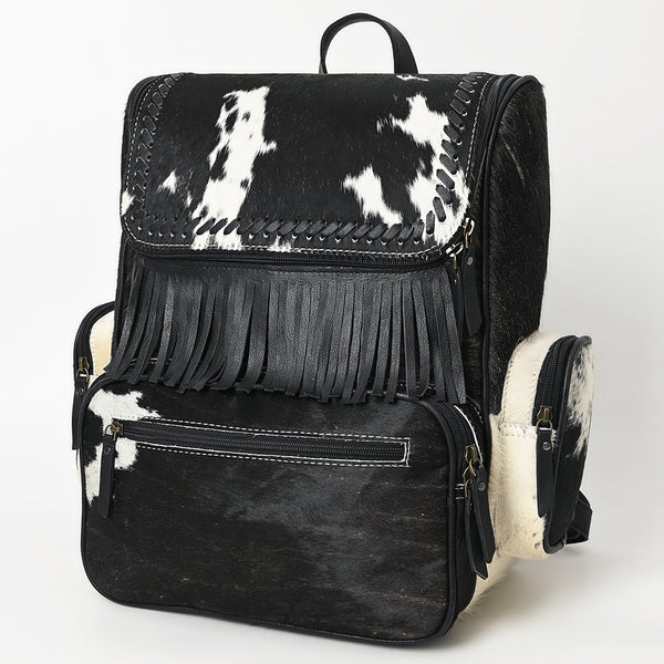 Ohlay Bags OHG181 W. Hair-on Genuine Leather Women & Man BACKPACK Bag by Hilason – Cowboy and equestrian accessories