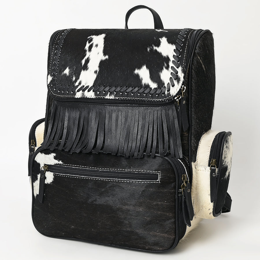 Ohlay Bags OHG181 W. Hair-on Genuine Leather Women & Man BACKPACK Bag by Hilason – Cowboy and equestrian accessories