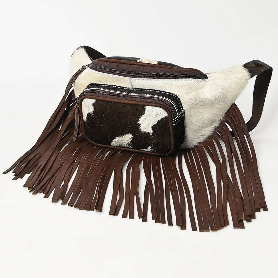 Ohlay Bags OHG186C FANNY PACK Hair-on Genuine Leather women bag by Hilason – Cowboy and equestrian accessories