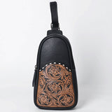 Ohlay Bags OHG188A Sling Hand Tooled Genuine Leather Women Bag Western Handbag Purse