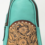 Ohlay Bags OHG188B Sling Hand Tooled Genuine Leather Women Bag Western Handbag Purse