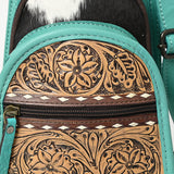 Ohlay Bags OHG189B SLING Hand Tooled Hair-on Genuine Leather women bag western handbag purse