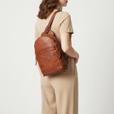 Spaghetti Western Sling Vintage Genuine Leather Women Bag Handbag Purse