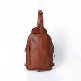 Spaghetti Western Sling Vintage Genuine Leather Women Bag Handbag Purse