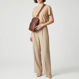 Spaghetti Western Sling Vintage Genuine Leather Women Bag Handbag Purse