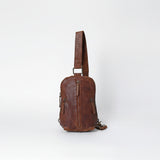 Spaghetti Western Sling Vintage Genuine Leather Women Bag Handbag Purse