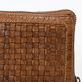 Spaghetti Western SWM107 Wristled Vintage Handmade Drum Dyed Genuine European Cowhide Leather Women Bag Handbag Purse